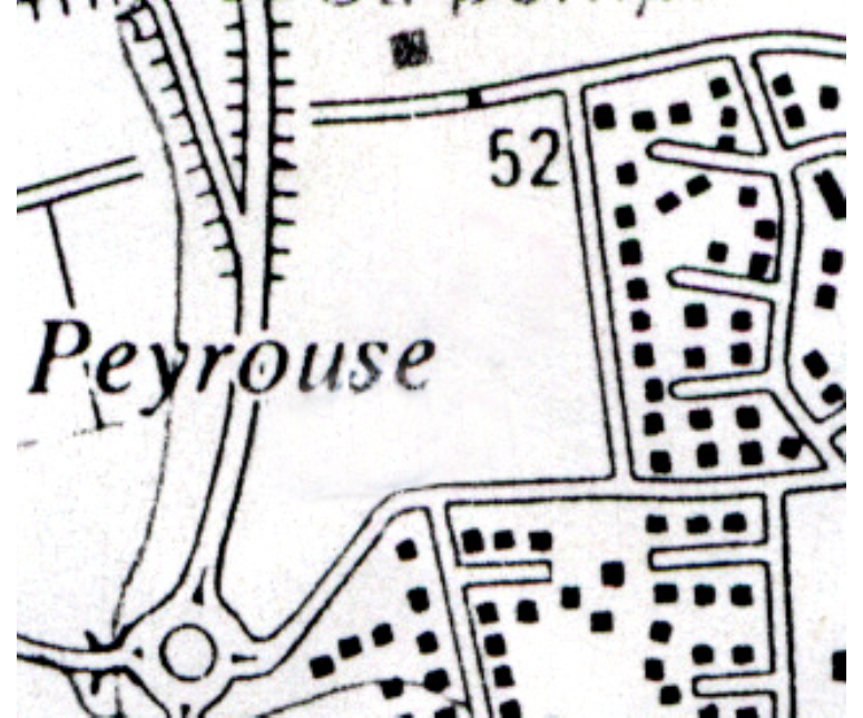 Peyrouse – fouilles 1995